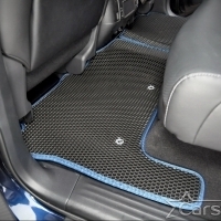 Автомобильные коврики EVA на Infiniti QX80 I 3 ряда (2013-2024)