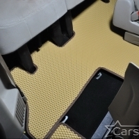Автомобильные коврики EVA на Chrysler Town & Country V (2007->) 2 ряд: кресла 2+1 без прохода