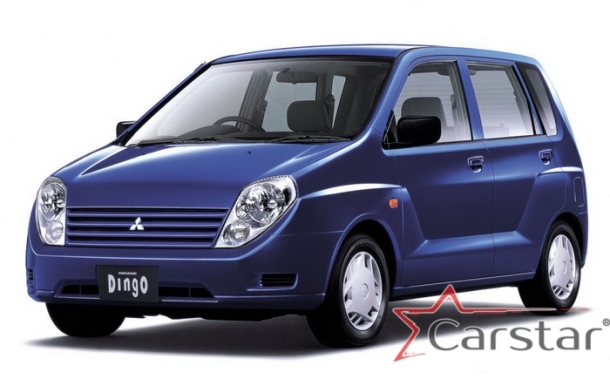 Автомобильные коврики EVA 3D для Mitsubishi Dingo пр.руль (1998-2003)